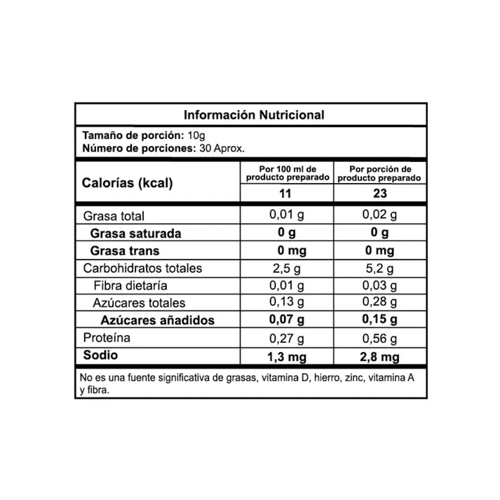 Ácido Aspártico X 300G Frutas Tropicales