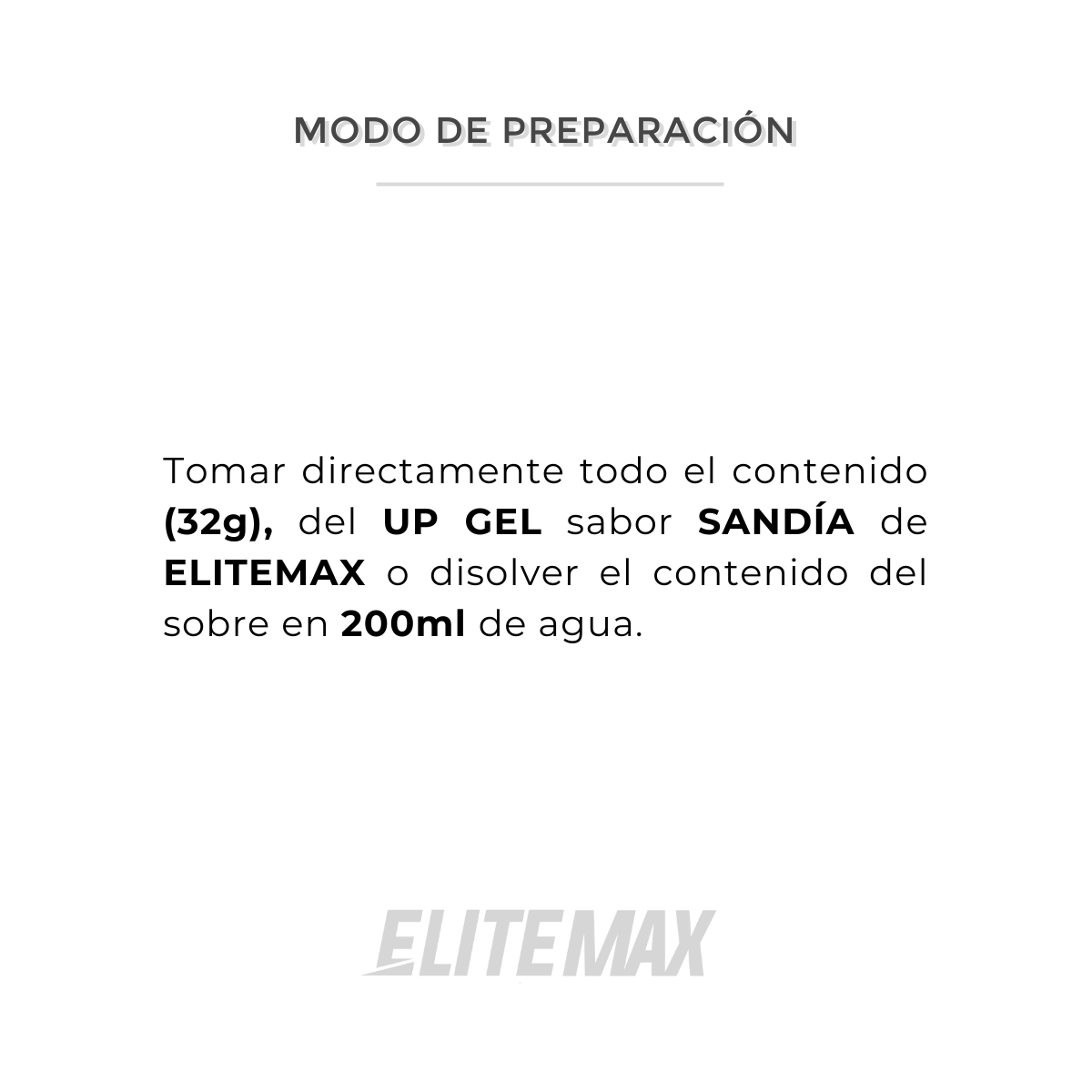 UP GEL X 32G - SANDIA