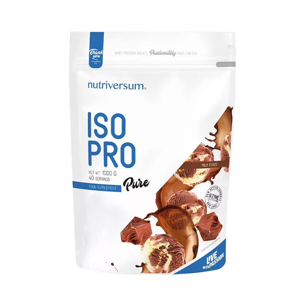 Iso Pro 1 serving chocolate con avella