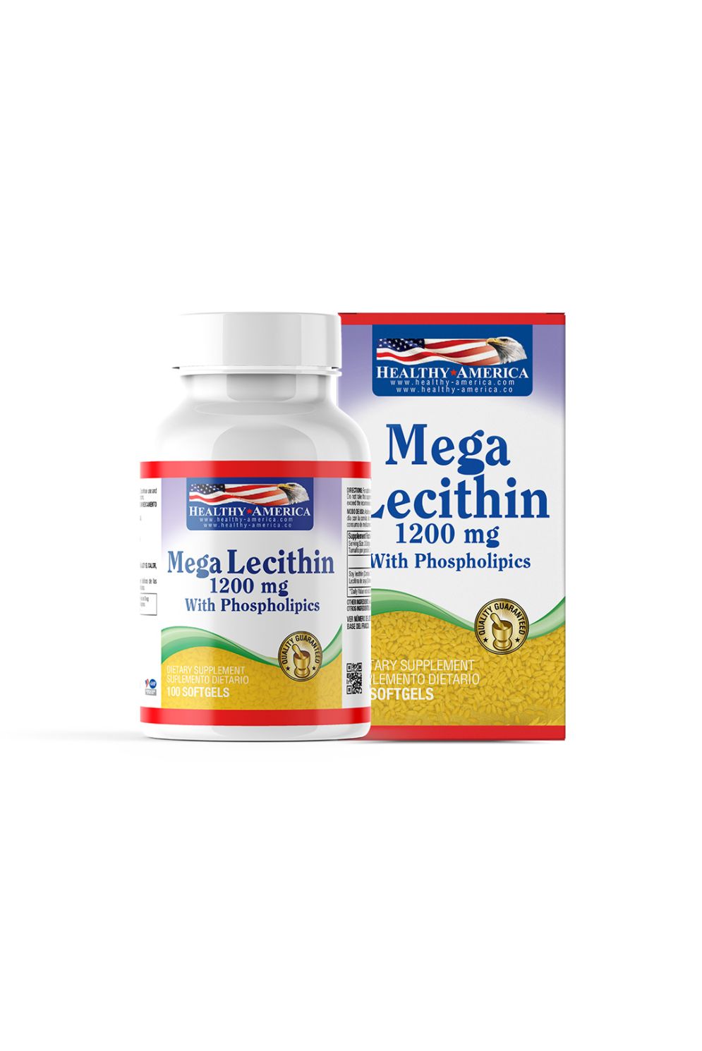 Mega Lecithin 1.200 Mg 100 Soft