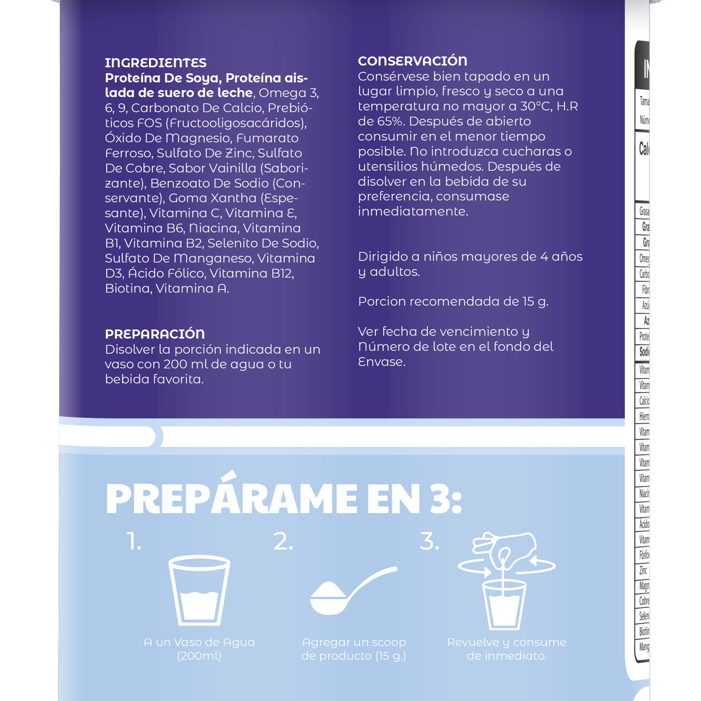 BATIDO MAMAS GESTANTES Y LACTANTES