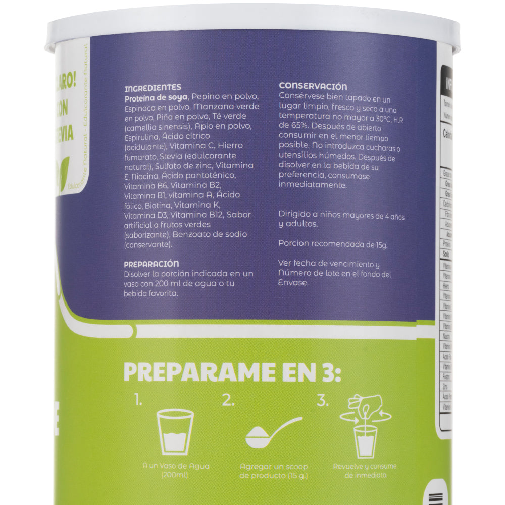 BATIDO VERDE EN POLVO 500 GR MUMU