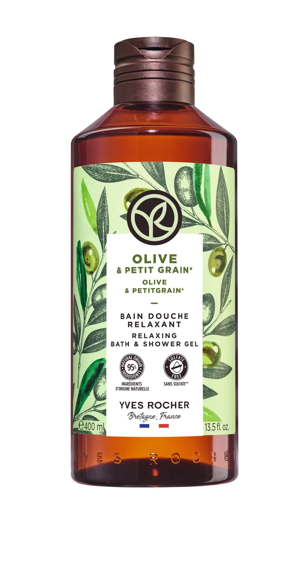 GEL DE DUCHA EVASIÓN OLIVA 400 mL