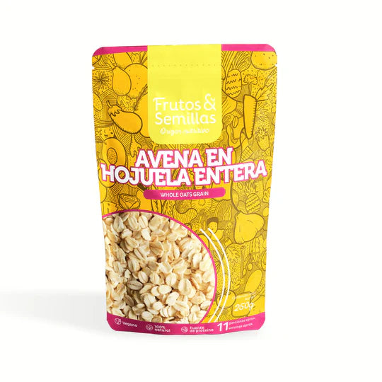 Avena En Hojuela Entera Zipper 250 G