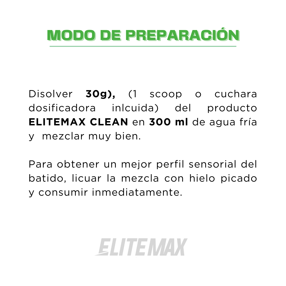 Elite Max Clean X 908 G ( 2Lb)