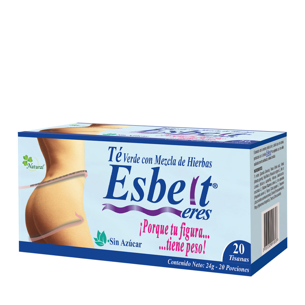 Esbet te adelgazante caja x 20 tisanas - 15% Off