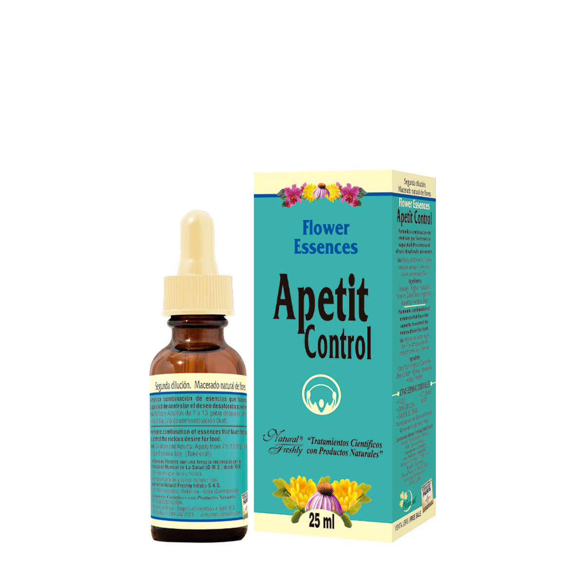 Esencia Flowers essences apetit control ,Frasco x25ml