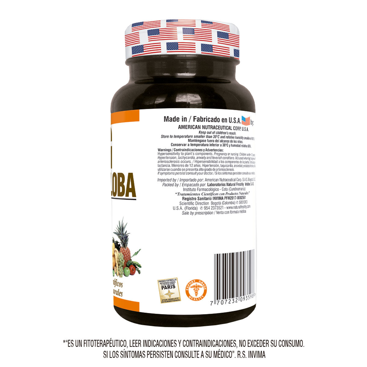 Ginkgo + ginseng multivitaminico x50 soFtgels