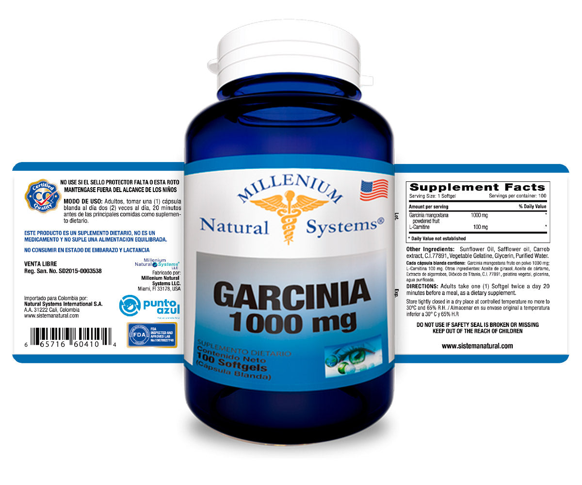 Garcinia 1000 Mg 100 Sg Systems