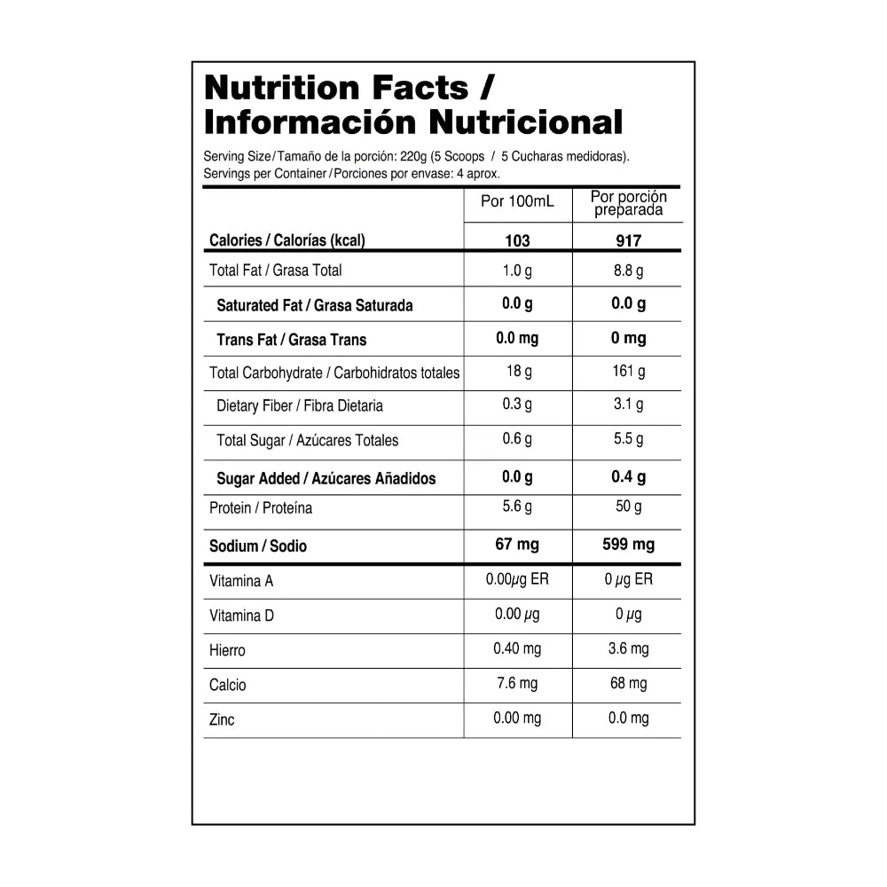 TITAN BEEF MASS 2LB VAINILLA