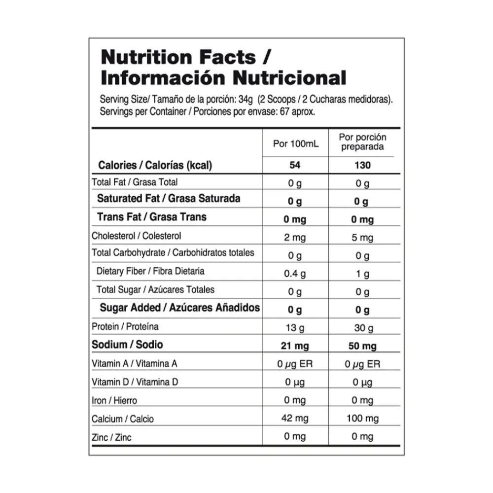 Isolate Gourment 2 Lb Vainilla Vitanas