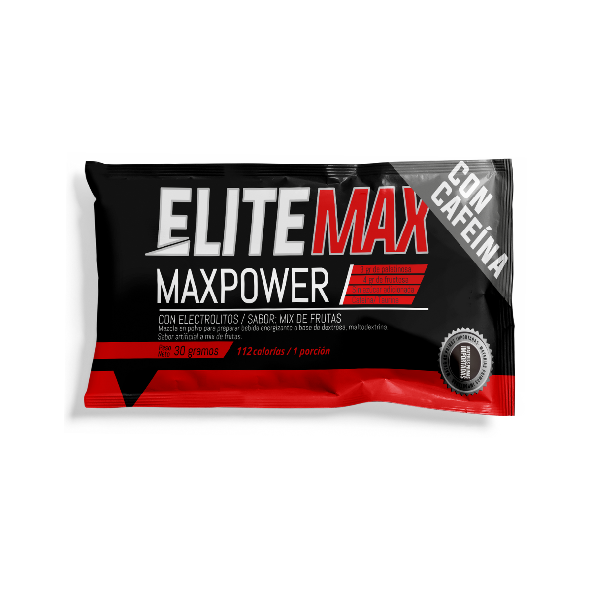 SACHET MAX POWER CAF 30G - MIX DE FRUTAS