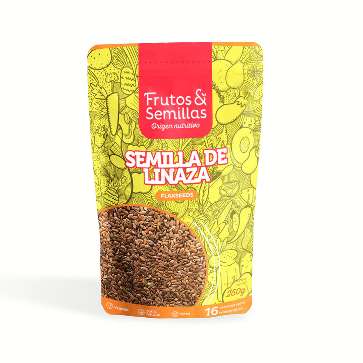 Linaza En Grano * 250 Gr Zipper