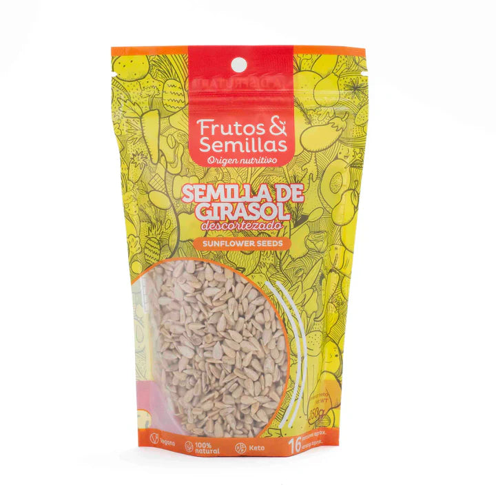 Semilla De Girasol Descorte 250 G Zippe