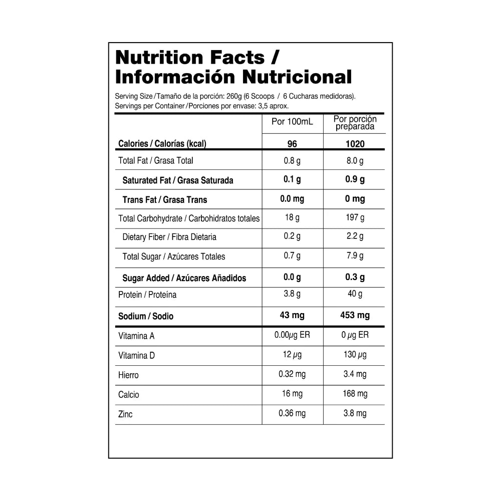 Titan army 2lb vainilla vitanas