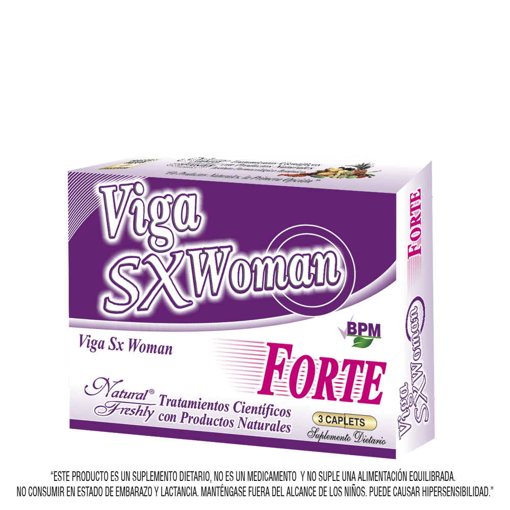 Viga Sex Woman Forte X 3 Cap