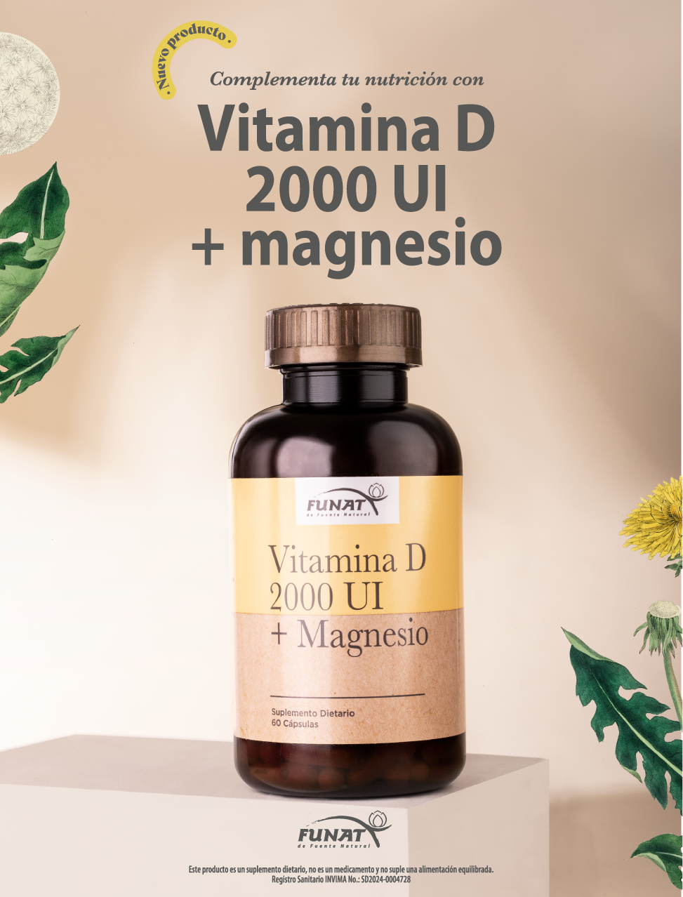 Vitamina D + Magnesio