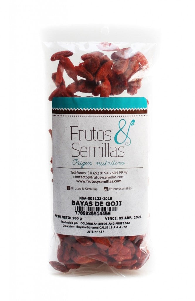 Bayas De Goji X 100 Gr