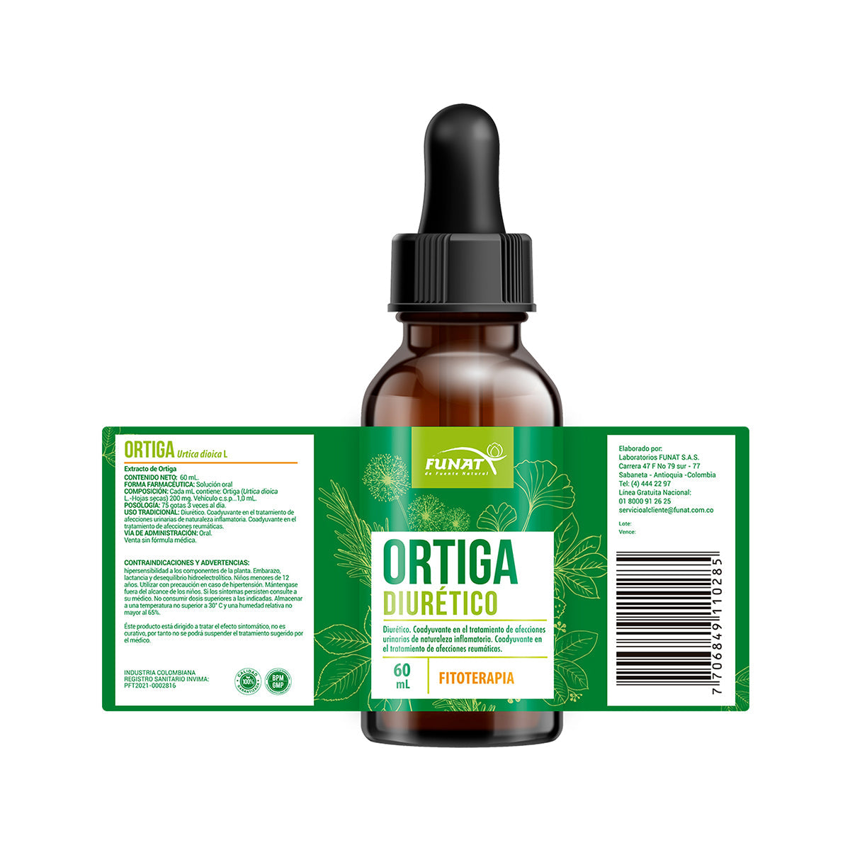 Ortiga extracto 60mL
