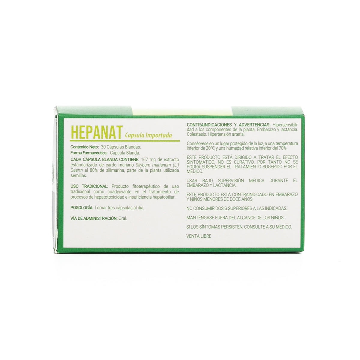 Silimarina Hepanat X 30 S/G Caja 3 Blist