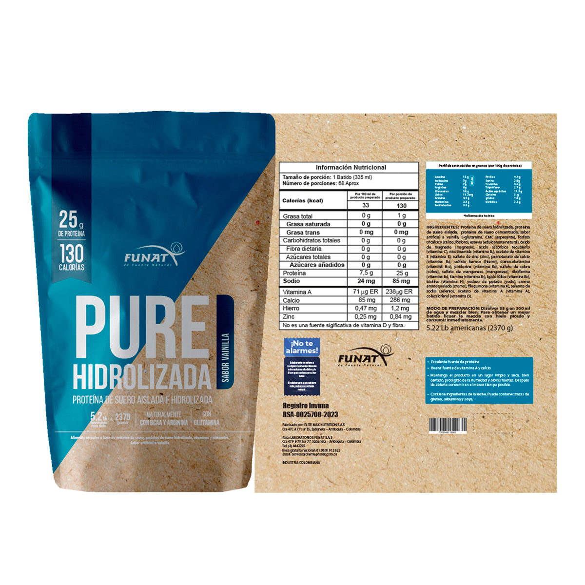 Pure hydrolyzed 5.2 lb