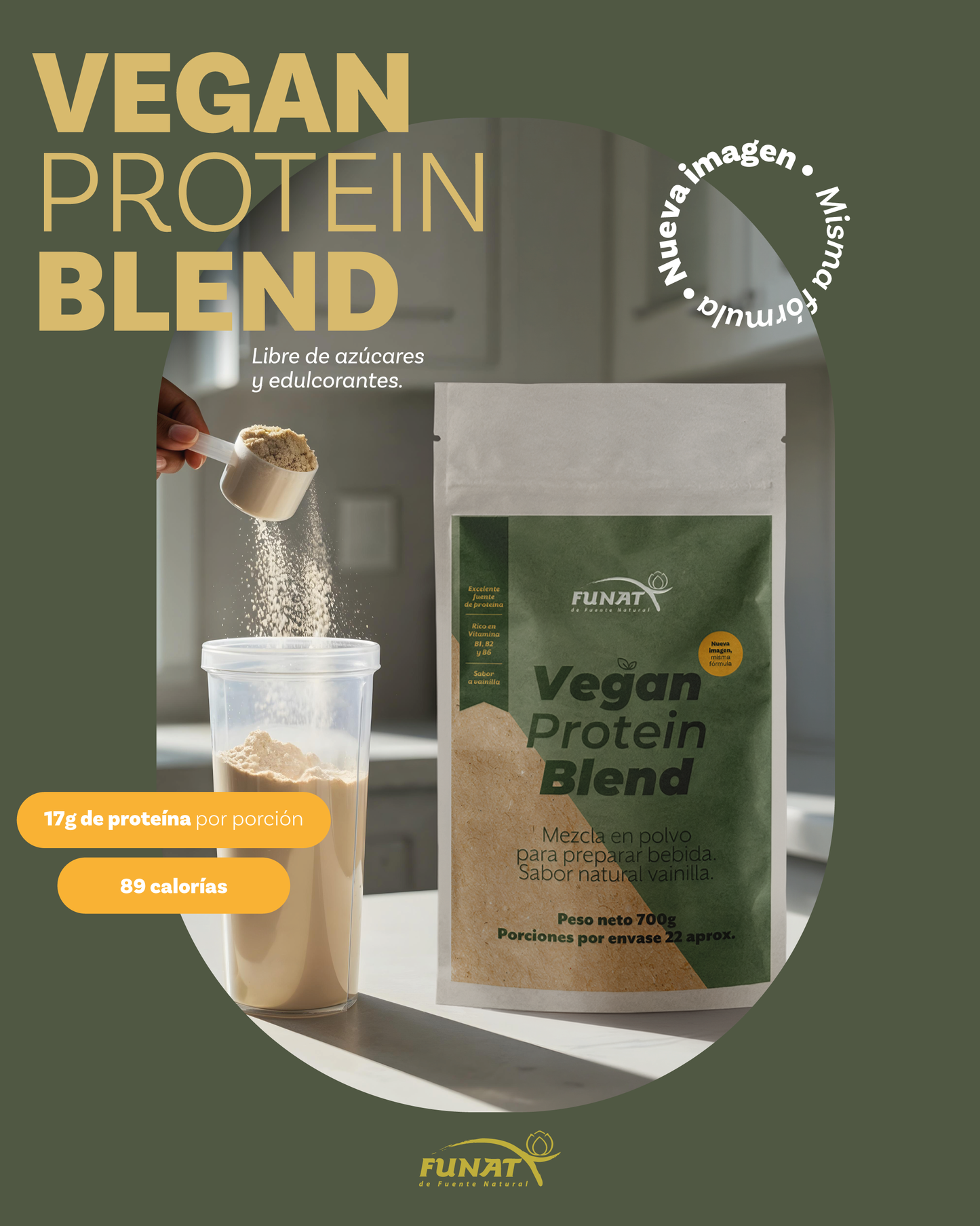 Vegan Protein Blend 700 Gr - 10% Off
