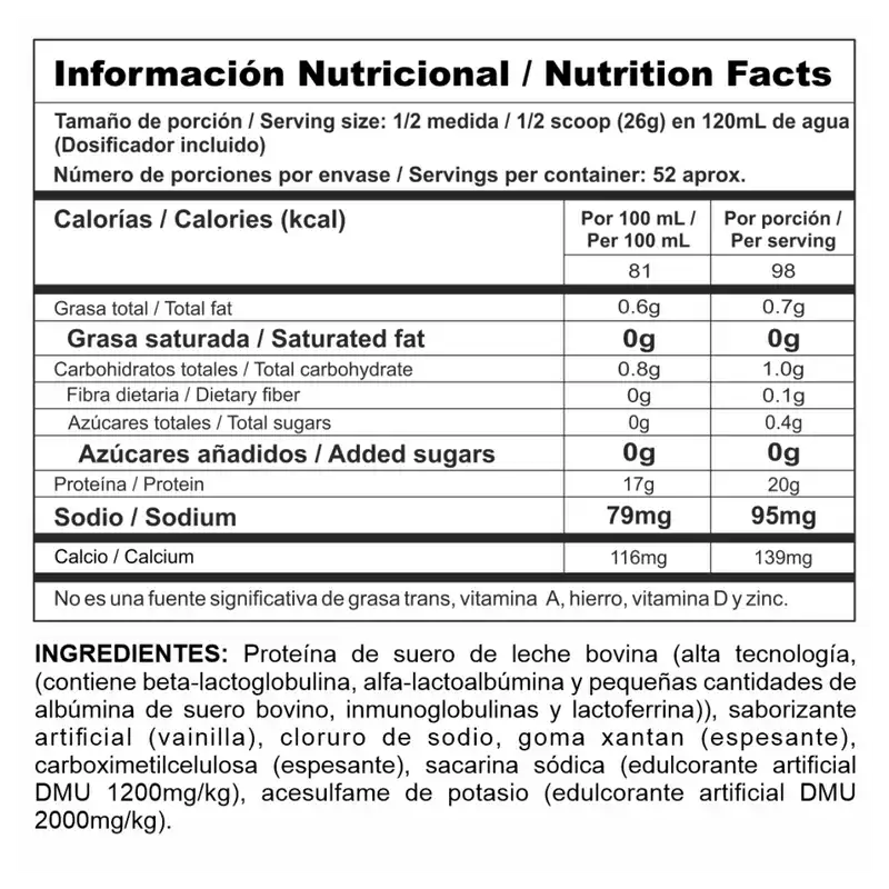 bipro-classic-vainilla-3-lbs