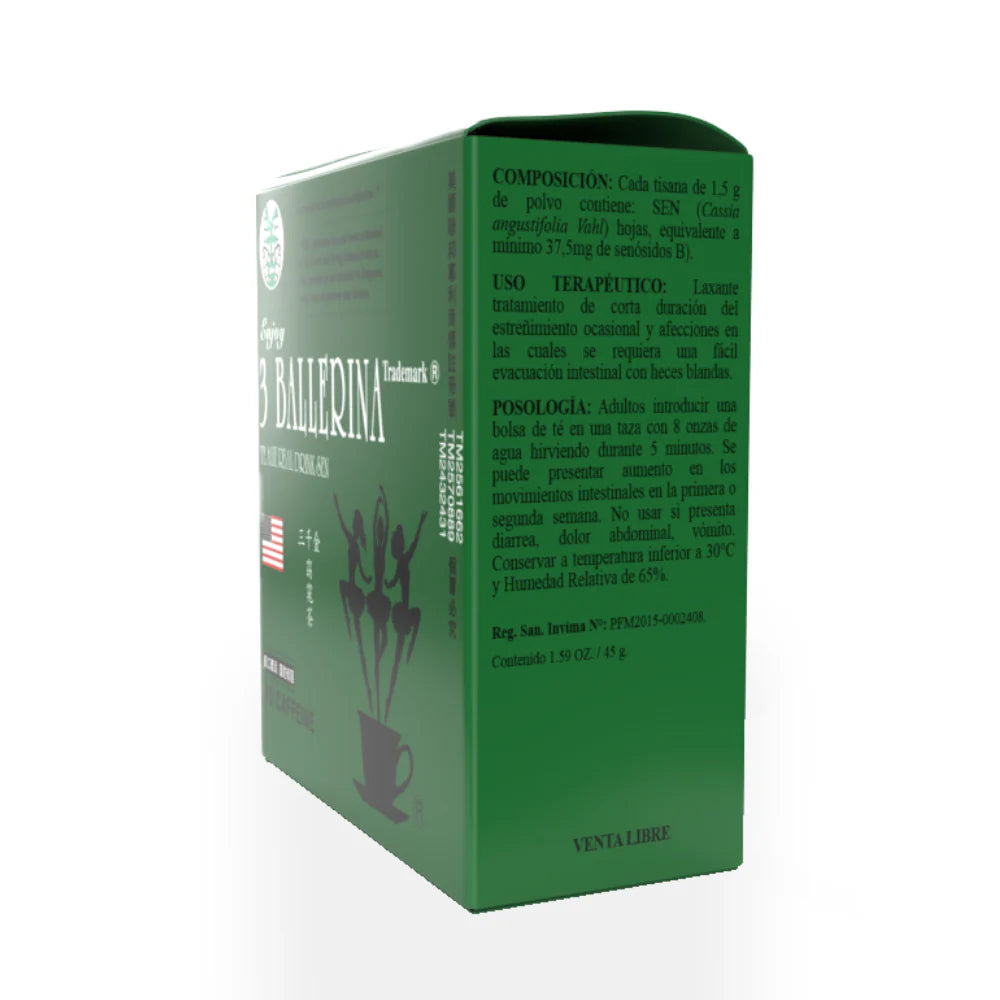 Te 3 ballerina por 30 sobres