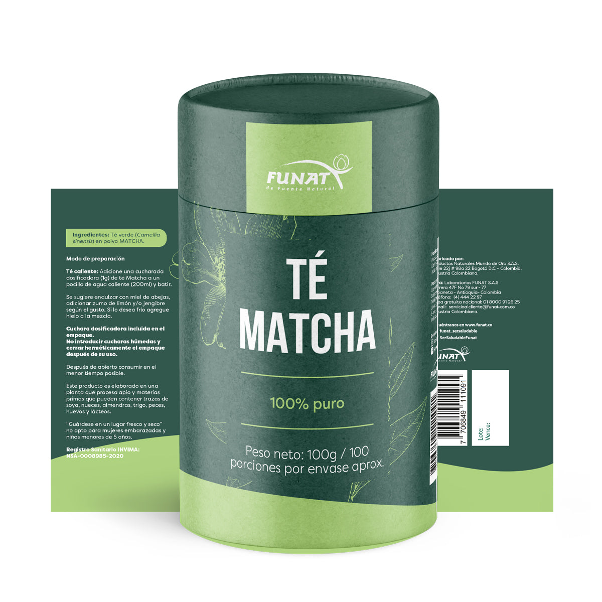 Té Matcha 100gr COFRE