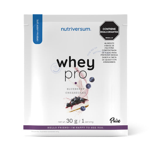 Whey pro tarta chessecake con arandanos 30 Gr
