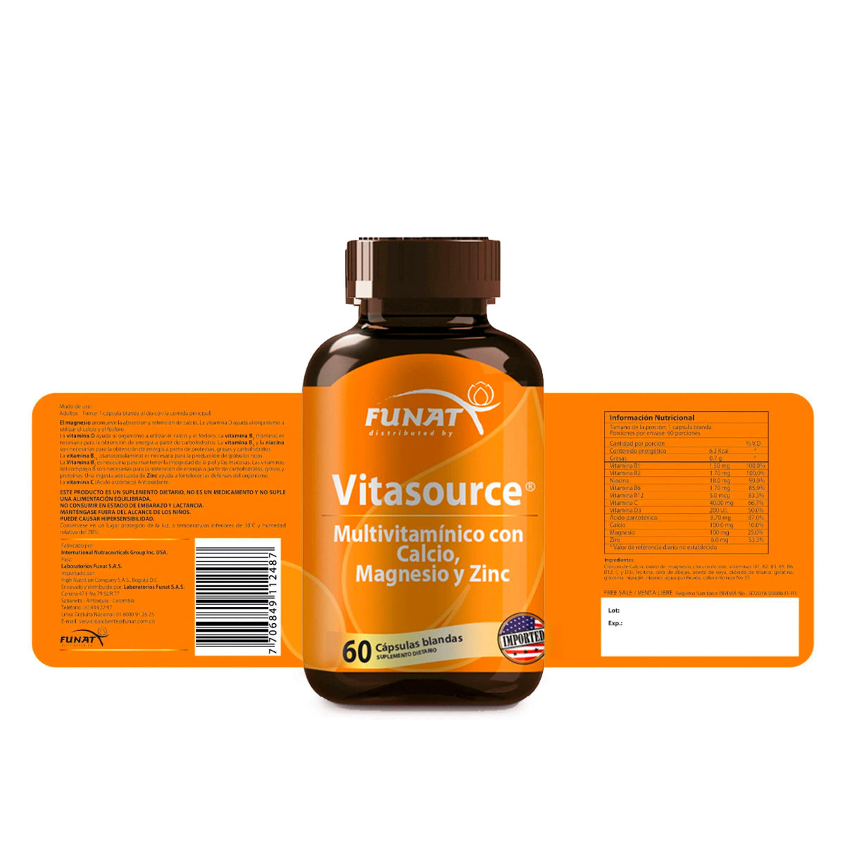 Vitasource 60 softgels