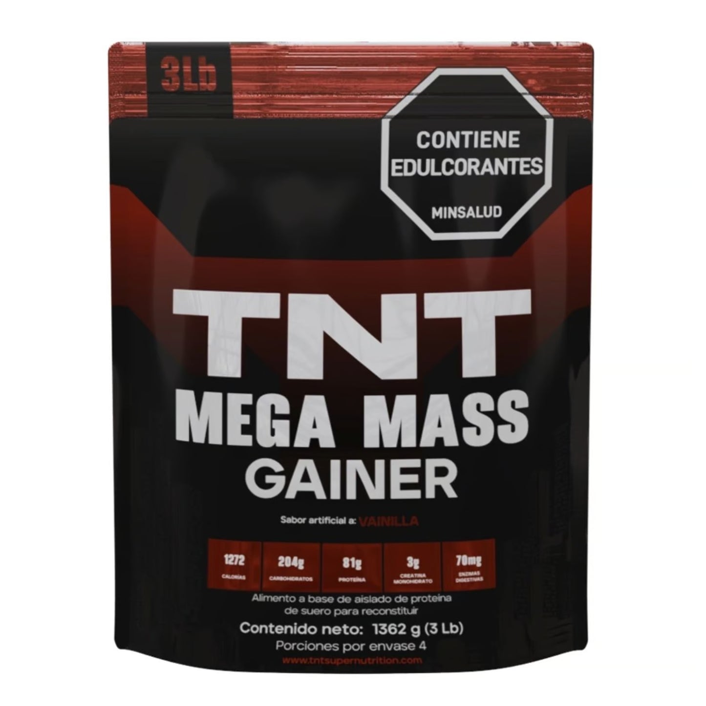 Tnt Mass Gainer 3Lb Vainilla