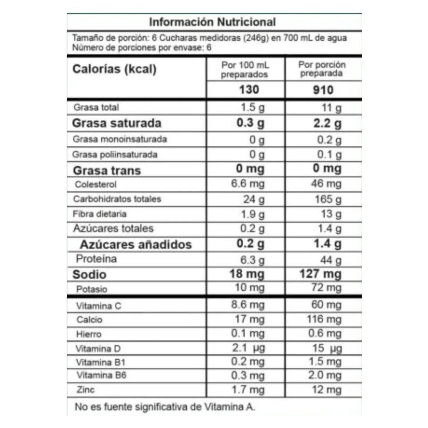 Smart 3,25Lb Vainilla Proteína