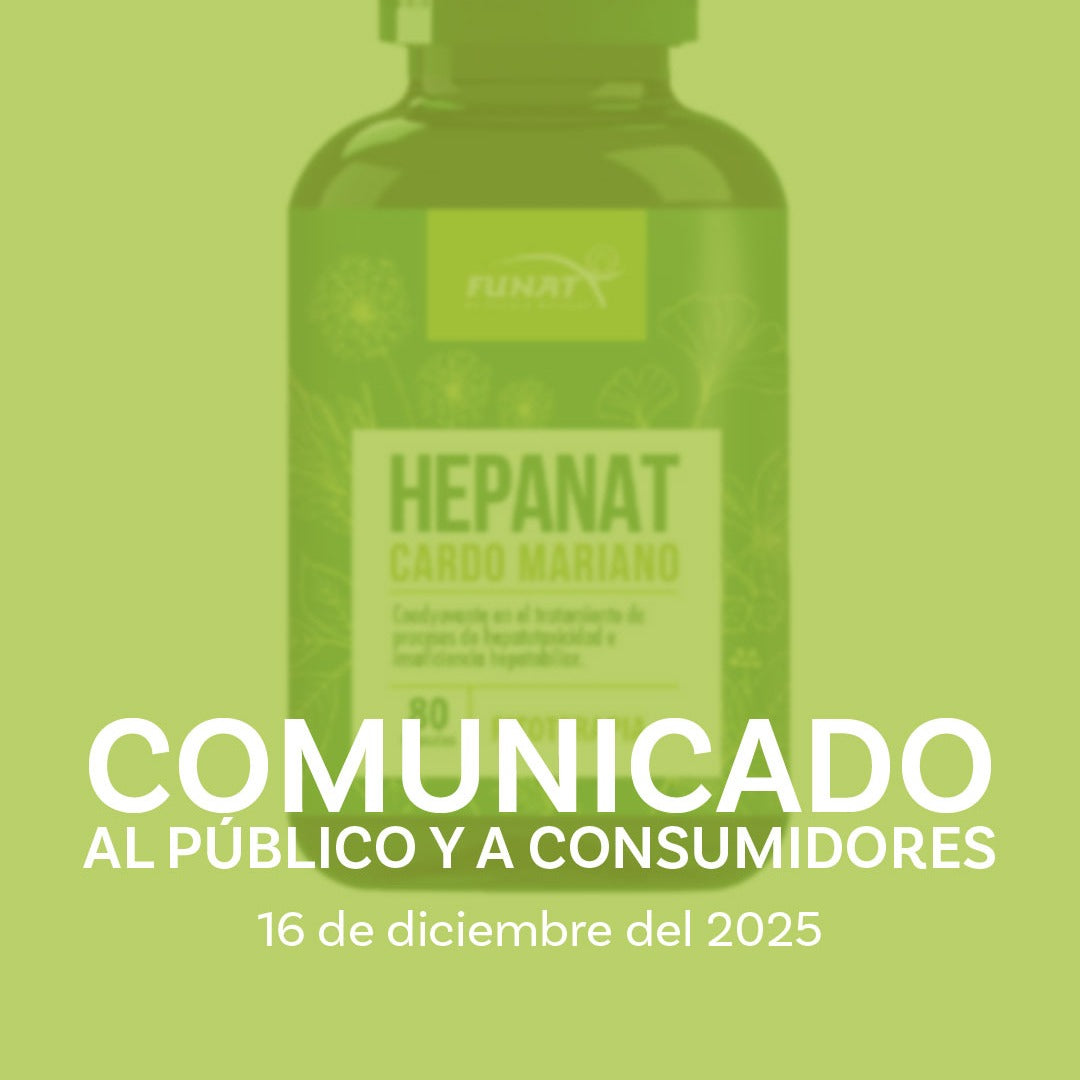 Comunicado al público y a consumidores