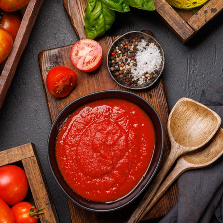 Pasta de tomate casera