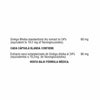 Ginkgo Biloba 80 mg
(60 Softgels)