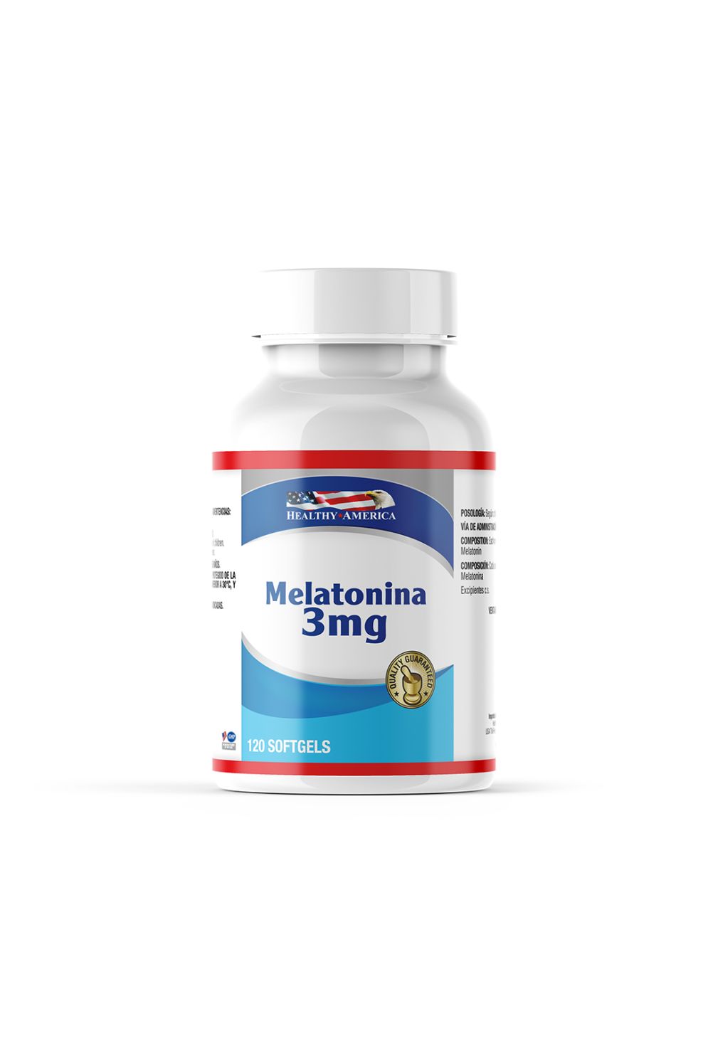 Melatonina 3 mg
(120 Softgels)