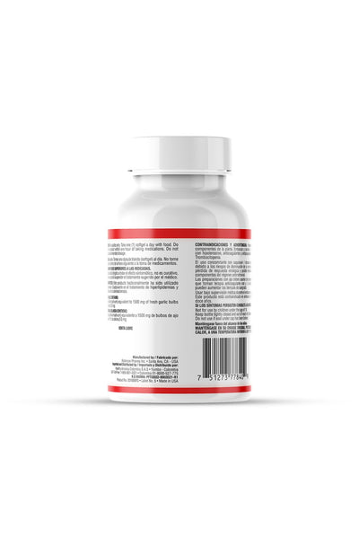 Garlic Oil 1.500 mg
(100 Softgels)