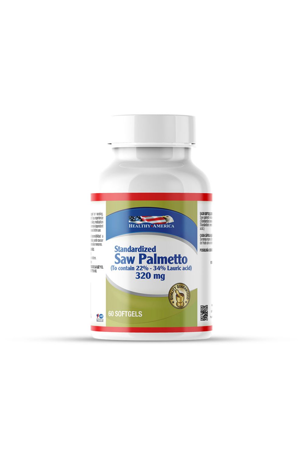 Standardized 
Saw Palmetto 320 mg
(60 Softgels)