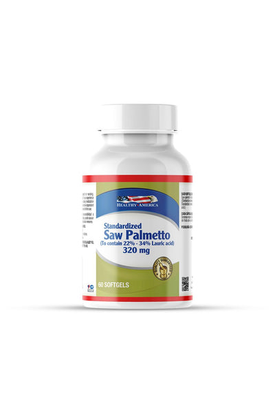 Standardized 
Saw Palmetto 320 mg
(60 Softgels)