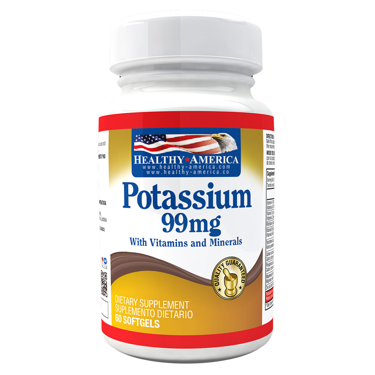 Potassium 99 mg with Vitamins and Minerals