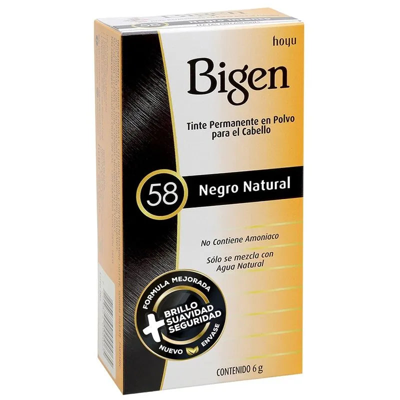 Bigen Negro Natural 6G