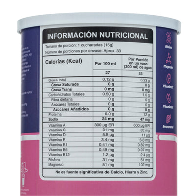 COLÁGENO HIDROLIZADO VAINILLA 500GR
