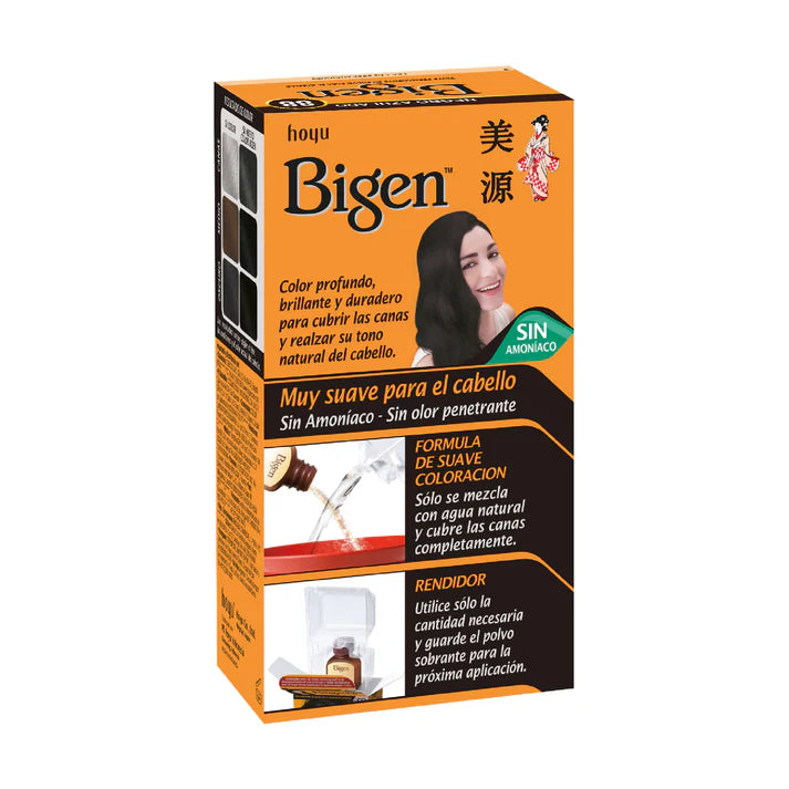 Bigen Negro Azulado 6G