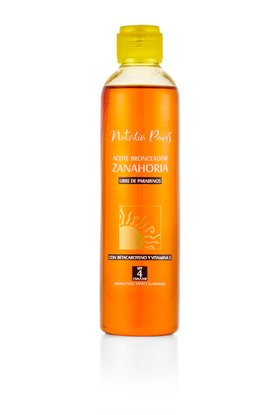 Aceite bronceador París zanahoria 240ml