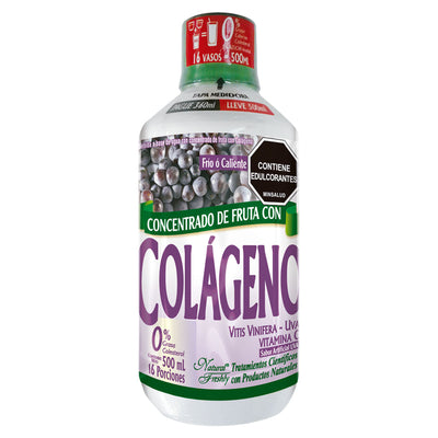 Bebida Funcional concentrada colágeno y resveratrol