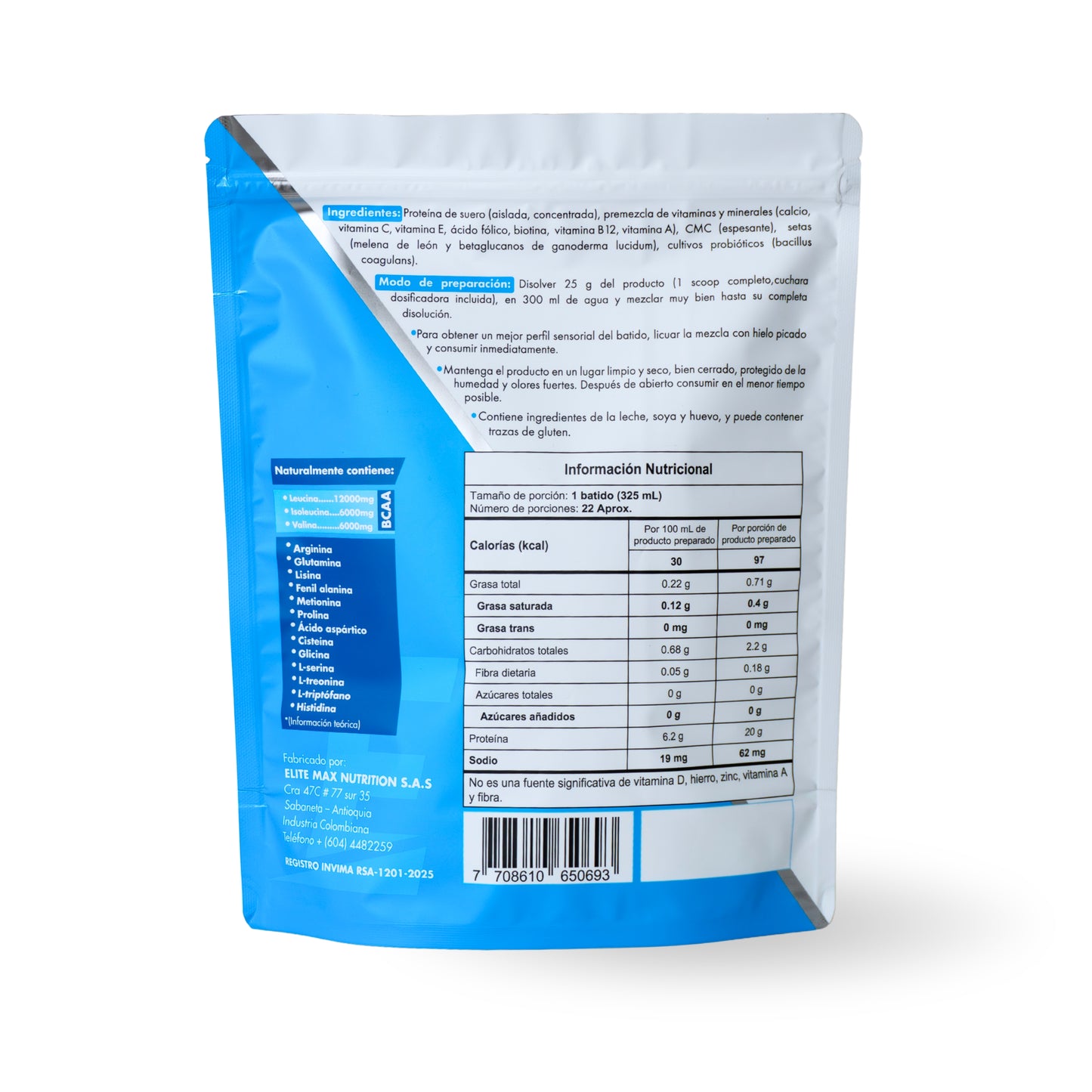 Elite Max Bio Whey X 1.2 Lb