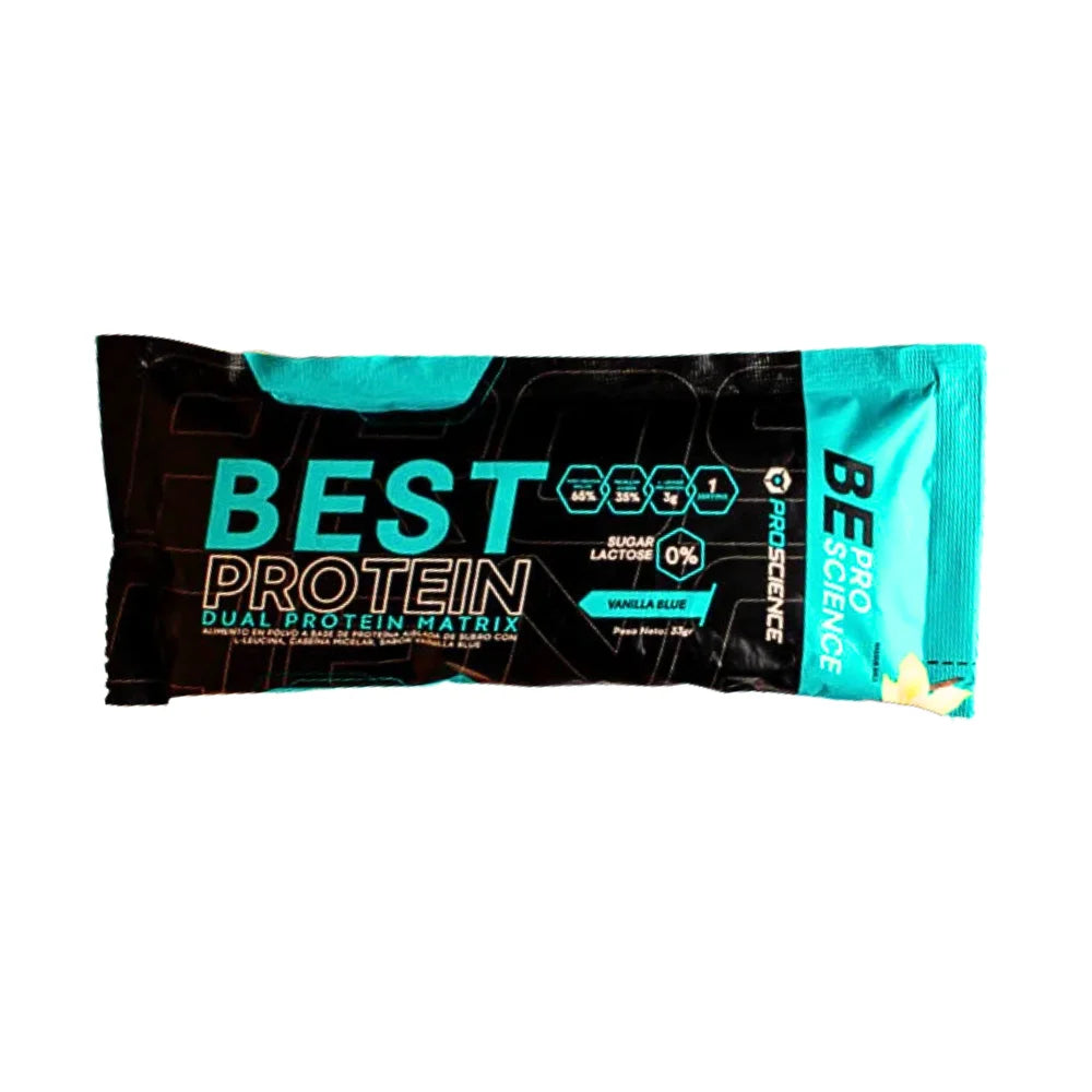 Sachet Best Protein Vainilla Blue 33 G