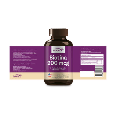 Por la compra de biotina 900mg+d pantenol x 60sg lleva shampoo de cebolla x 450 ml con un 40% de descuento