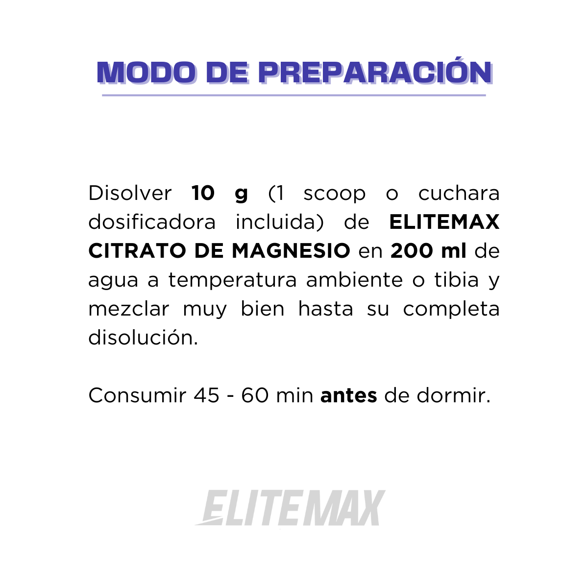 Citrato de magnesio sabor a limón con vitamina c y zinc